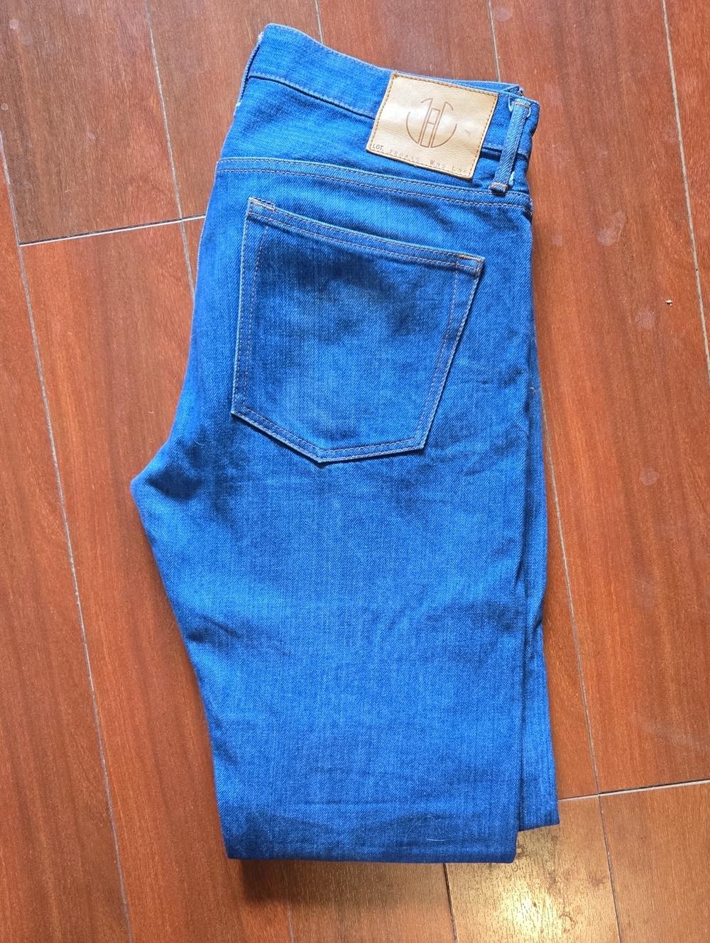 Japan Blue Jeans JB04A5 "Cyan Blue" Tapered Selvedge Denim – Size W32